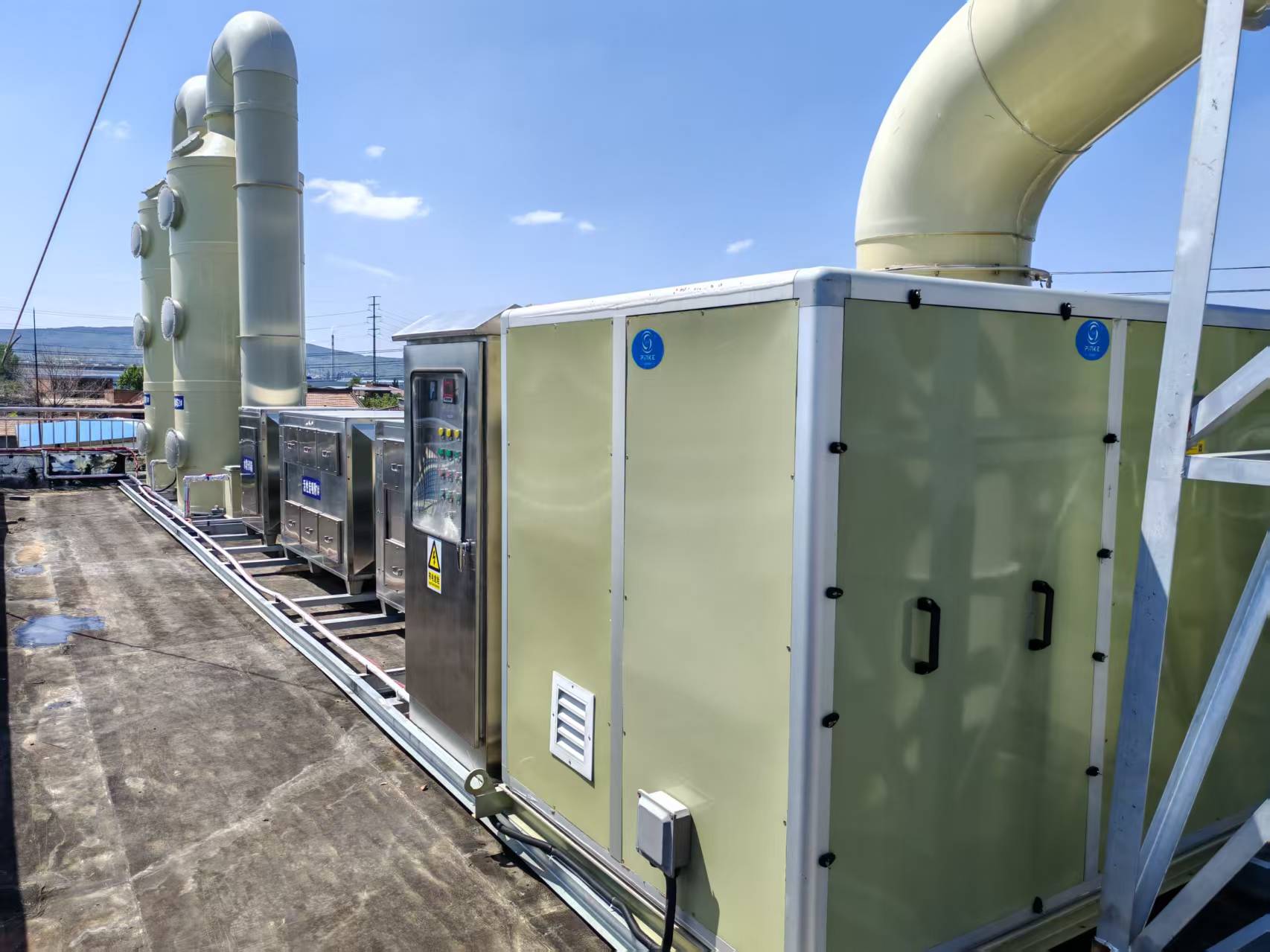 中铝1000m³污水站废气处理项目